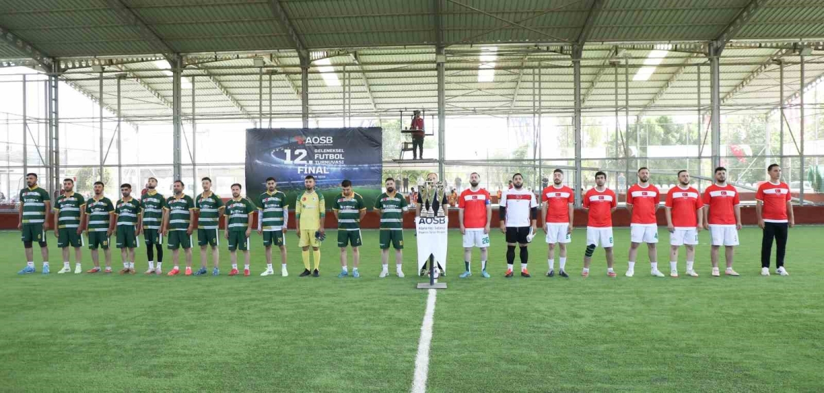 AOSB’de futbol şöleni finalle taçlandı
