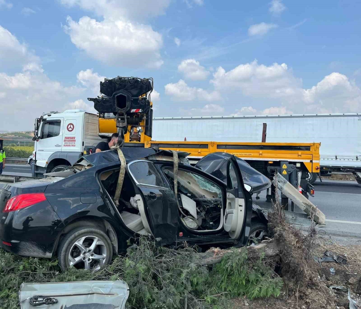 Tarsus’ta trafik kazası, 1 ölü