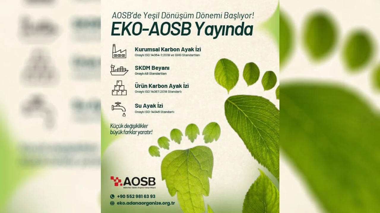 Yeşil dönüşümde yeni adım: EKOAOSB kullanıma açıldı