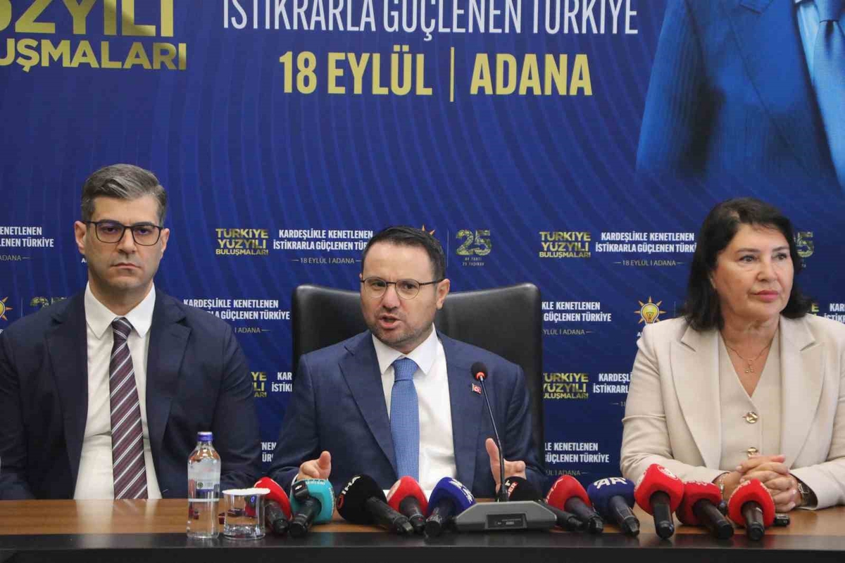 Adalet Bakanı Gürlek Adana’da konuştu: 