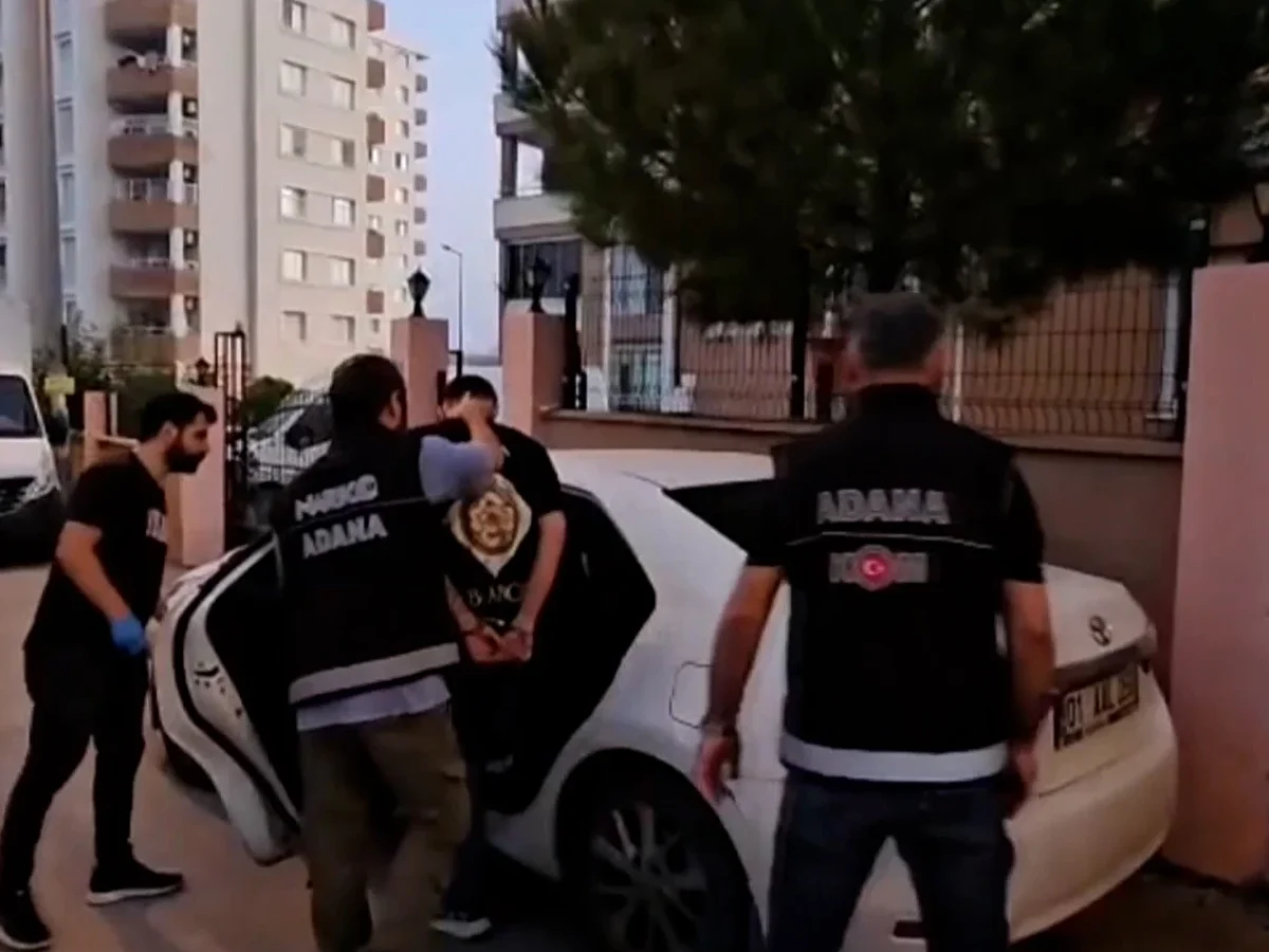 Adana’da uyuşturucu operasyonu: 58 şüpheli yakalandı
